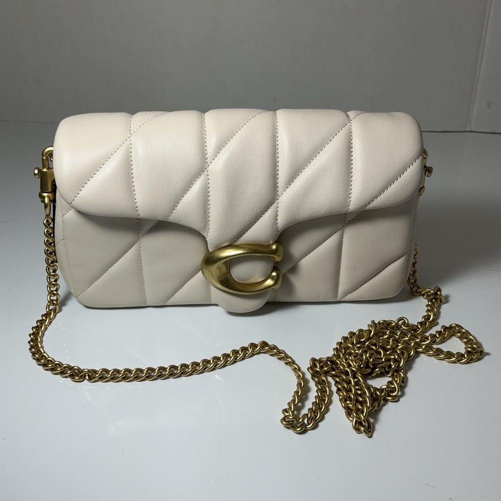 Coach Tabby Chain Crossbody Bag 19 - Picture 9 of 11